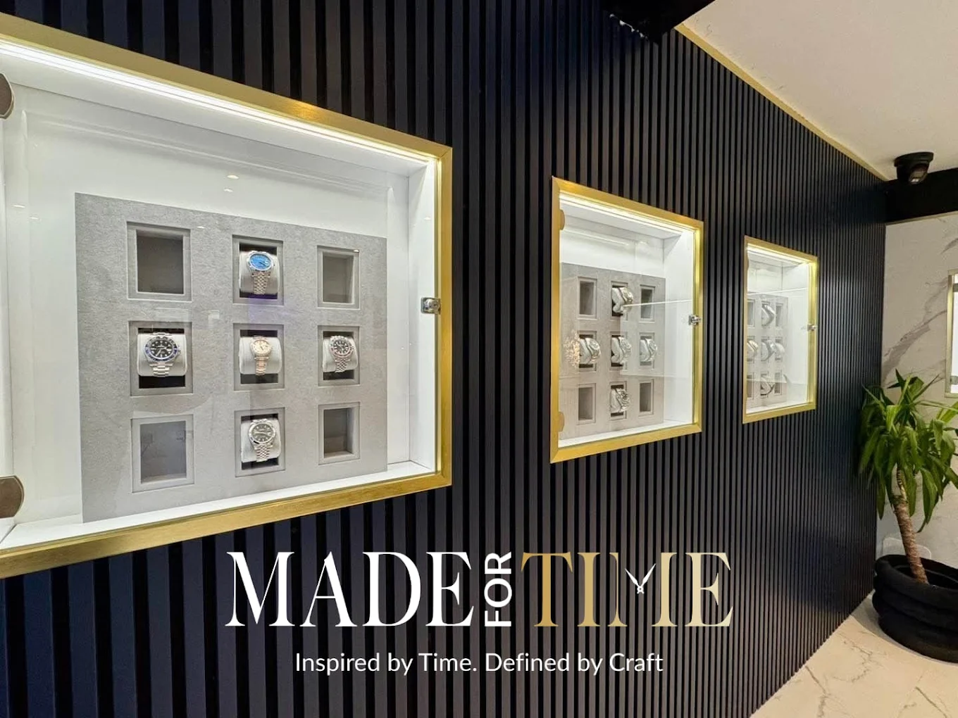 Private showroom — Made For Time, Hertford
